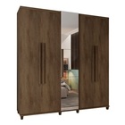 Guarda-roupa Munique C/espelho Freijó – Rv Móveis