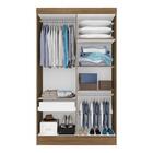 Guarda Roupa Naiara 4 Portas Solteiro Boreal - Móveis Arapong