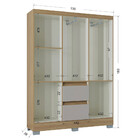 Guarda Roupa Napoles 6 Portas 2 Gavetas Poquema