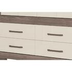 Guarda Roupa Napoles 8 Portas Castanho/off White