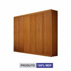 Guarda-roupa New Braga Mdf, 06 Portas Com 04 Ripadas, 06 Gave
