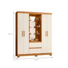 Guarda Roupa Olivia Cinamomo Off White