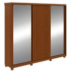 Guarda-roupa Ollie 3 Portas 2 Portas Glass 5 Prateleira 9 Gav