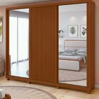 Guarda-roupa Ollie 3 Portas 2 Portas Glass 5 Prateleira 9 Gav