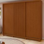 Guarda-roupa Ollie 3 Portas 3 Gavetas 7 Prateleiras Com Pés F