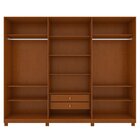 Guarda-roupa Ollie 6 Portas 2 Gavetas 9 Prateleiras Com Pés F