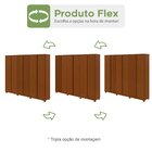 Guarda-roupa Ollie 6 Portas 3 Gavetas 9 Prateleira Com Pés Fr