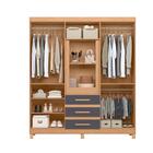 Guarda Roupa Opala Casal Freijo Titanium