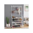 Guarda Roupa Organizador Arara 5 Prateleiras Cabideiro Rack S