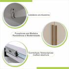 Guarda Roupa Órion 6 Portas 6 Gavetas Sallêto Branco