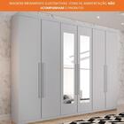 Guarda Roupa Órion 6 Portas 6 Gavetas Sallêto Branco