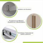 Guarda Roupa Órion 6 Portas 6 Gavetas Sallêto Cinamono Off Wh
