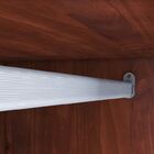 Guarda-roupa Ouro 5 Portas Com Espelho Imbuia Madeira Maciça