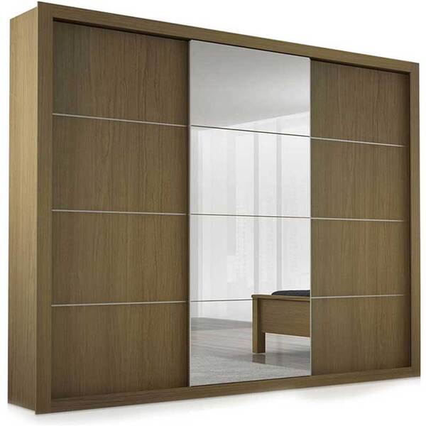 Guarda-roupa Palermo 4 Gavetas E 3 Portas - Novo Horizonte -