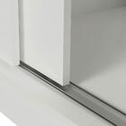 Guarda Roupa Panamá 3 Portas Espelho Central Sallêto Branco