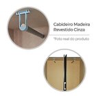 Guarda-roupa Panamá 4 Portas 2 Gavetas Preto