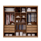 Guarda-roupa Paradizzo Gold Com Espelho 3 Portas E 6 Gavetas
