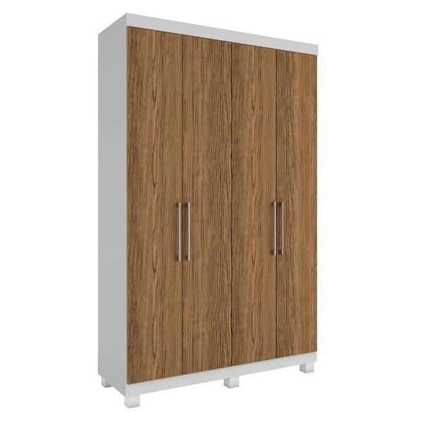 Guarda Roupa Paranoá Com 4 Portas E 2 Gavetas Móveis Rimo Bra
