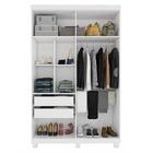 Guarda Roupa Paranoá Com 4 Portas E 2 Gavetas Móveis Rimo Bra
