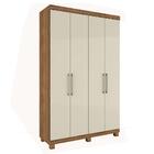 Guarda Roupa Paranoá Com 4 Portas E 2 Gavetas Móveis Rimo Fre