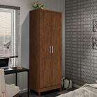 Guarda Roupa Pequeno 2 Portas Noce Sparky Shop Jm