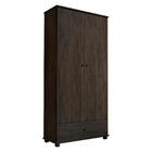 Guarda Roupa Pequeno 2 Portas Teka Pequin Basoto