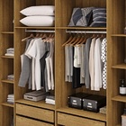 Guarda Roupa Pernambuco 6 Portas E 6 Gavetas Nature/alasca -