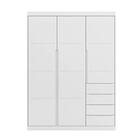 Guarda Roupa Pérola Branco - Phoenix Baby