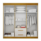 Guarda-roupa Pérola Solteiro 6 Portas 2 Gavetas Mobilihouse