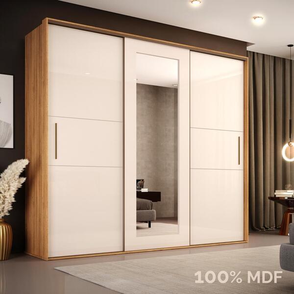 Guarda Roupa Personal Organizer Casal 2,50m Mdf 8 Gavetas 1 E