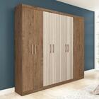 Guarda Roupa Petrópolis Quarto Com 8 Portas E 2 Gavetas