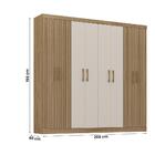 Guarda Roupa Petrópolis Quarto Com 8 Portas E 2 Gavetas