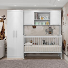 Guarda Roupa Poliman Star 4 Portas 2 Gavetas