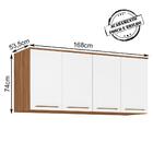 Guarda Roupa Ponte Casal 4 Portas 71190k Amendola Branco Dema