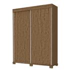 Guarda Roupa Porta De Correr 2 Portas Castanho Mustang Fênix