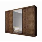 Guarda-roupa Porta De Correr 8gav C/esp Natus - Canela