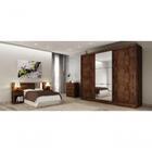 Guarda-roupa Porta De Correr 8gav C/esp Natus - Canela