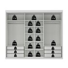 Guarda-roupa Portas De Correr Spazio Branco