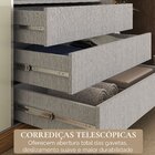 Guarda-roupa Portas De Correr Spazio Cinamomo/ Off White