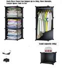 Guarda Roupa Portatil Armario Sapateira Desmontavel Organizad