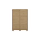 Guarda Roupa Prático 2 Portas De Correr Robel Móveis Hanover