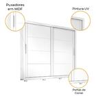 Guarda Roupa Premier Branco 2 Portas 4 Gavetas