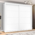 Guarda Roupa Premier Branco 2 Portas 4 Gavetas