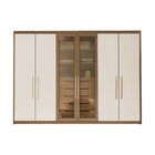 Guarda Roupa Premium 6 Portas 6 Gavetas Com Espelho Reflecta