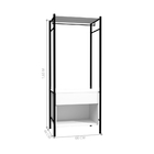 Guarda Roupa Preto/demolição Industrial Stark