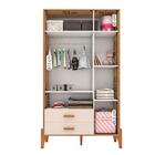 Guarda Roupa Quarto Infantil Iris Com 3 Portas E 1 Gaveta