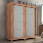 Guarda Roupa Quarto Solteiro Helena 2 Portas 2 Gavetas Mdf Ma