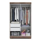 Guarda Roupa Quarto Solteiro Juliana 4 Portas 2 Gavetas 1 Pra