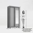 Guarda Roupa Quarto Solteiro Samira 2 Portas 2 Gavetas Mdf Ma