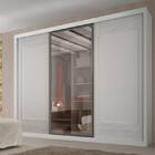 Guarda-roupa Ravena Casal Ii Reflecta 3 Portas E 6 Gavetas -